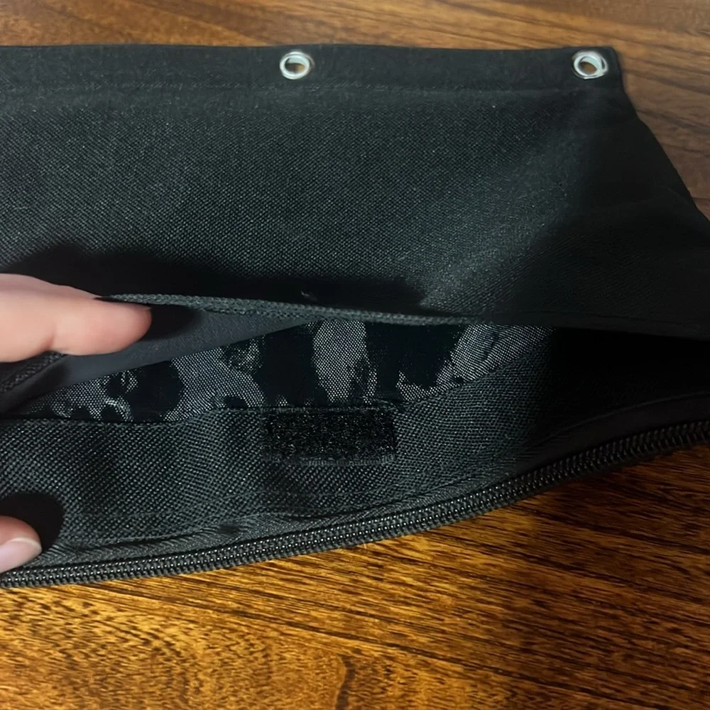 NWOT Black Pencil Case for 3 Ring Binder